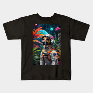 Interstellar Paw-naut Kids T-Shirt